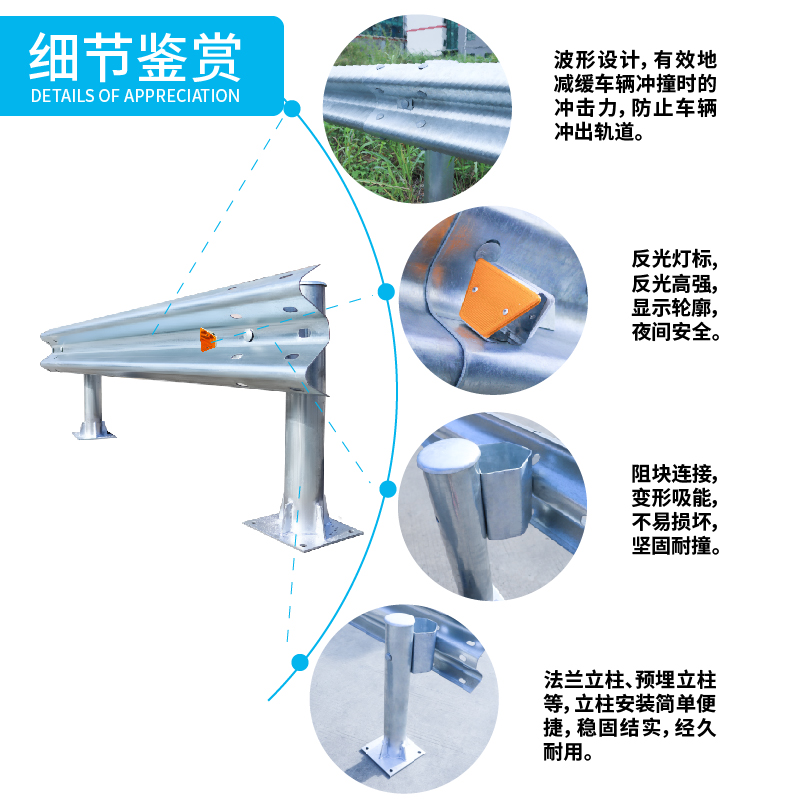 城区波形护栏
